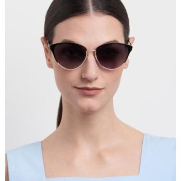 Kate Spade IANNA/G/S 0000 M2 Sunglasses Rose Gold/Red/Pink Cat Eye Frame - Picture 3 of 11